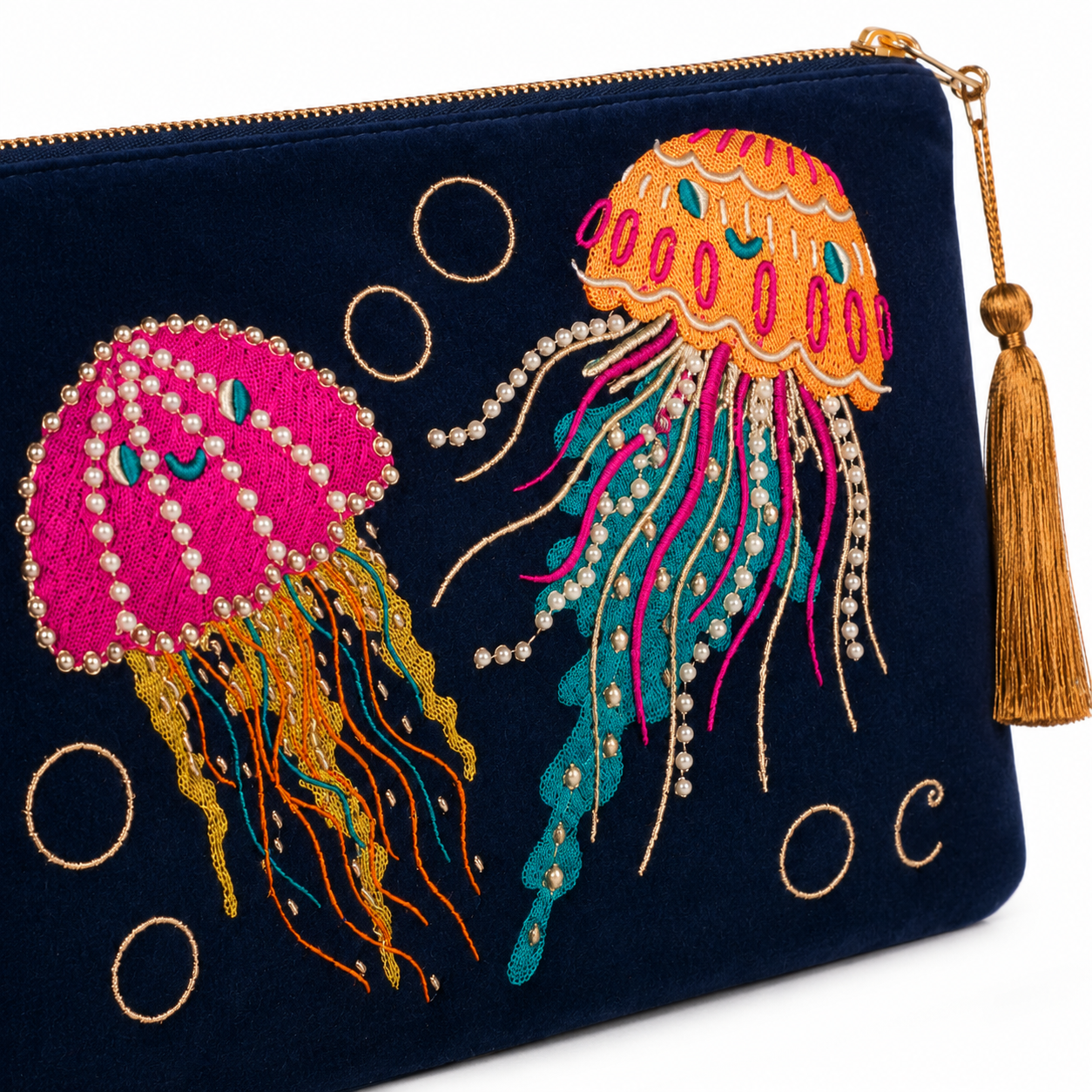 Pouch Çanta, Kadife