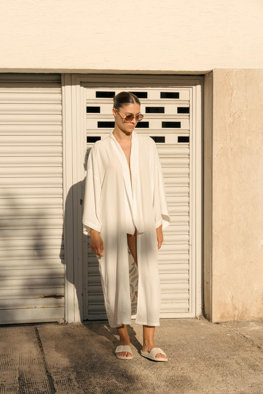 Koi Maxi Kimono, Viskon
