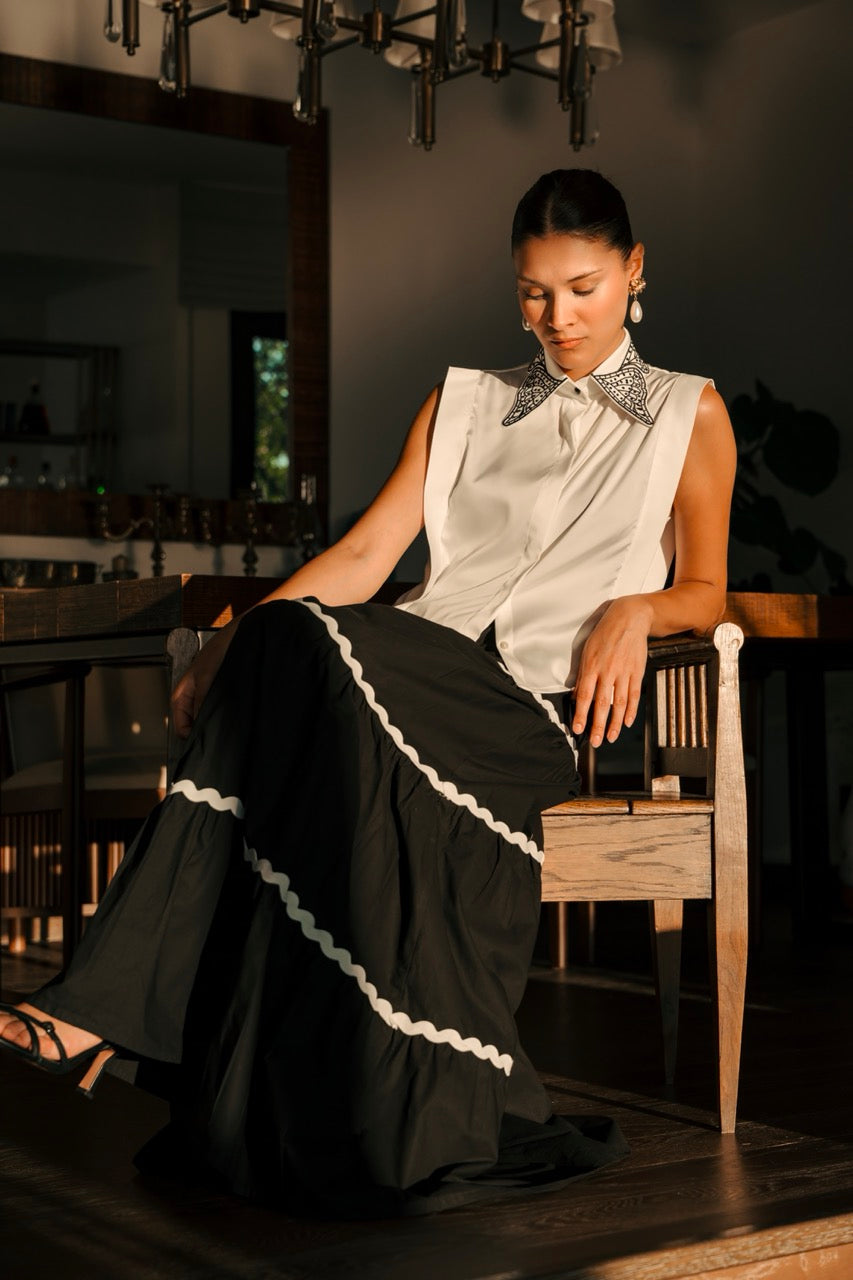 Maxi Etek, Poplin