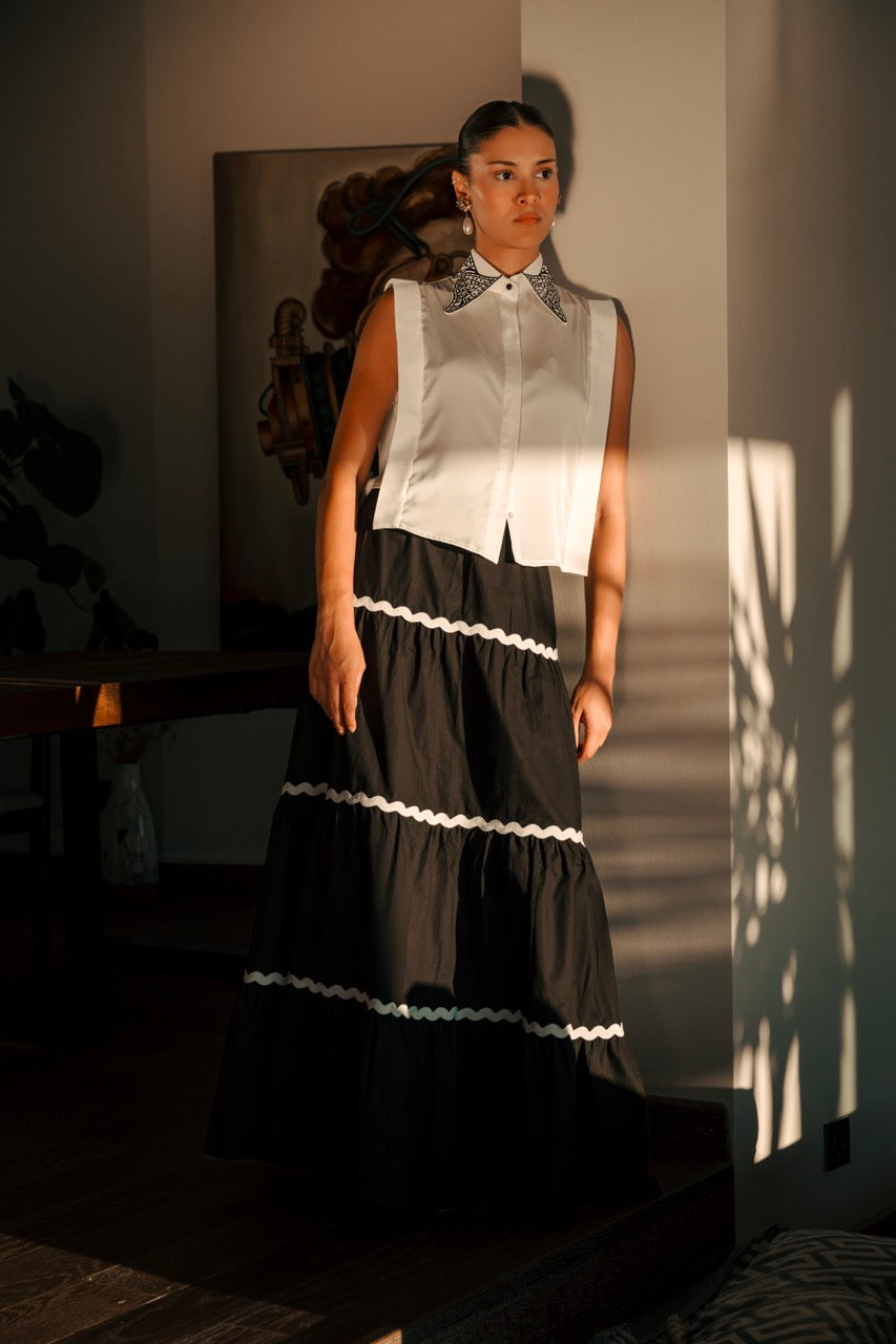 Maxi Etek, Poplin